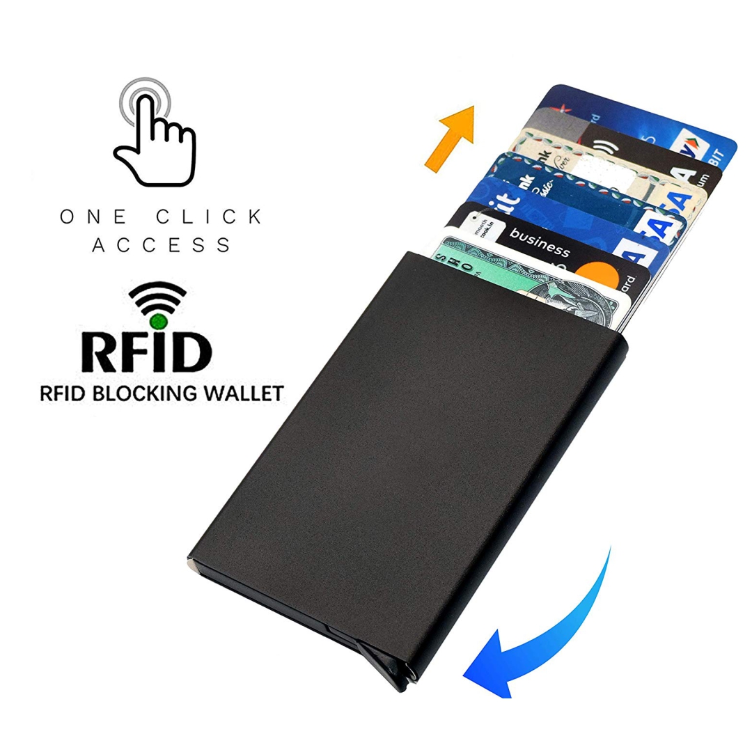 RFID Credit Card Holder Smart Wallet